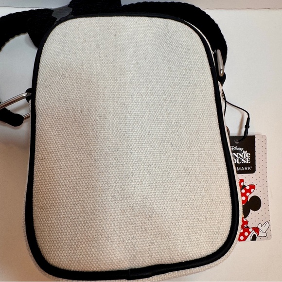 NWT Disney Minnie Mouse Primark Crossbody Bag Purse Canvas Phone Holder bag - Picture 7 of 15
